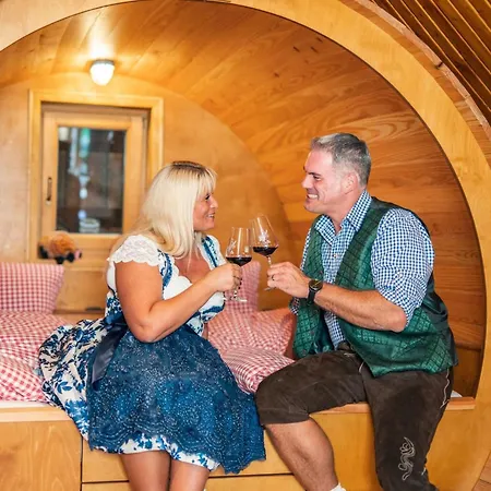 Weinfass-chalet Fuer 4 In By Interhome