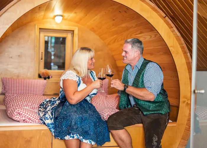 Weinfass-chalet Fuer 4 In By Interhome